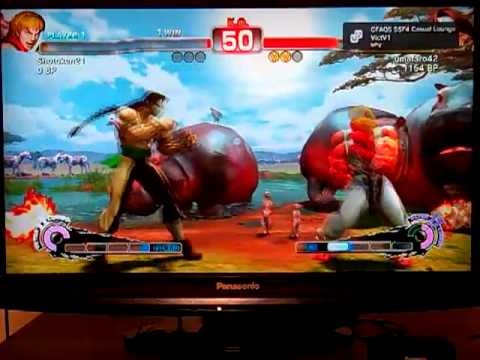 SSF4 - umataro42 vs Shotoken21 002 (Vega vs Ken)