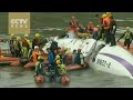16 killed in TransAsia Airways plane crash in Taiwan.
