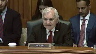 Reed Opening Remarks at Treasury Secretary Approps Hearing