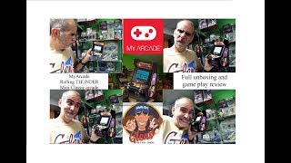 Rolling THUNDER from MyArcade unboxing and review $24.99