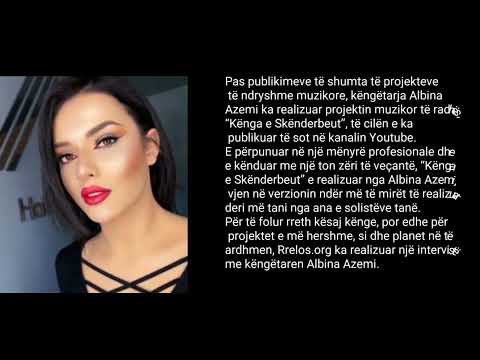 Albina Azemi ka realizuar projektin muzikor të radhës, “Kënga e Skënderbeut #like