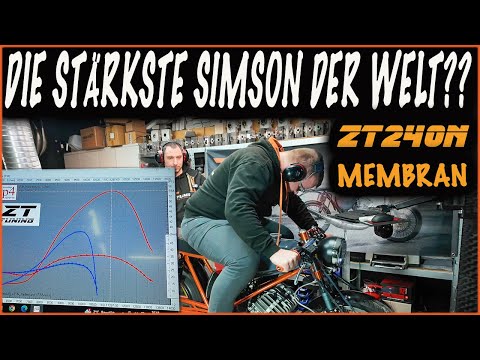 Finale des ZT240N, erreichen wir die 50PS? Haben wir die stärkste Simson der Welt???