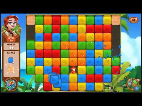 Lost Island Blast Adventure Level 39 - NO BOOSTERS 🏝️ | SKILLGAMING ✔️