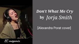 Download lagu Don't Watch Me Cry - Jorja Smith (Lyrics video dan terjemahan) [Alexandra Porat Cover] mp3