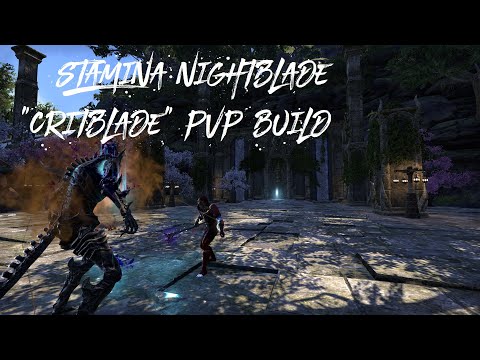 Stamina Nightblade PvP Build "The Critblade" ESO Harrowstorm