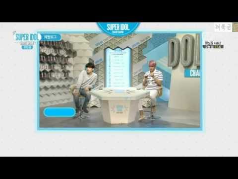 140704 Super Idol Chart Show - Ryeowook Selca With Camera Toy