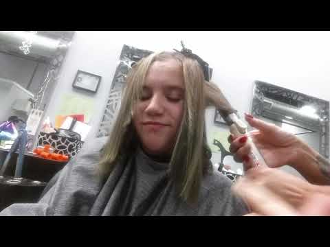 I'm getting my hair done get it