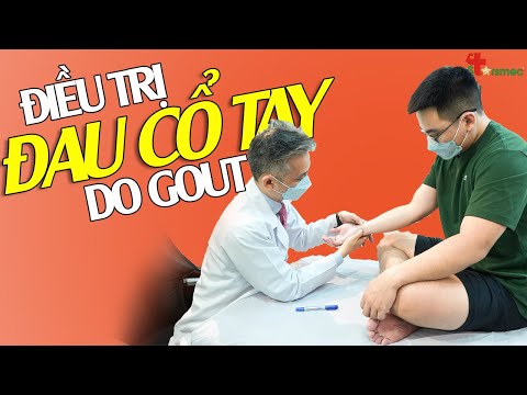 Đau cổ tay do bị Gout - Điều trị thế nào?