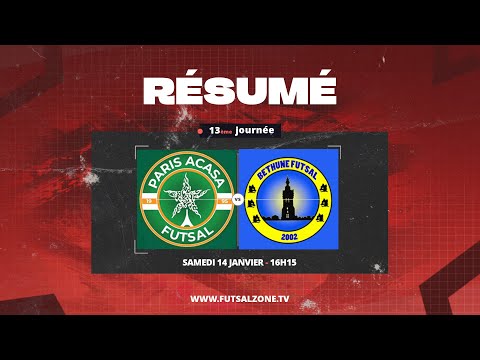 D1 Futsal - J13  Paris ACASA vs Béthune Futsal