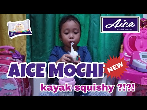 MUKBANG !! nyobain ice cream mochi pertama Kali | ice cream AICE terbaru | Dunia Adiva