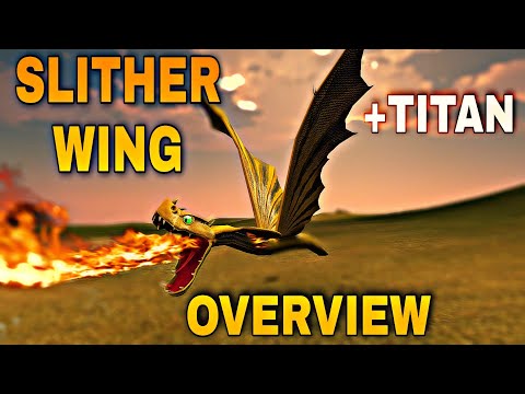 DANGEROUS SLITHERWING | overview +Titan in School of Dragons 🔥