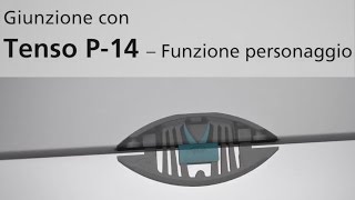 Ferramenta d'assemblaggio LAMELLO TENSO P-14 con la funcione di precarico
