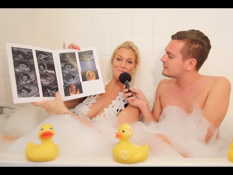 Aurélie Van Daelen révèle sa grossesse dans le bain de Jeremstar - INTERVIEW