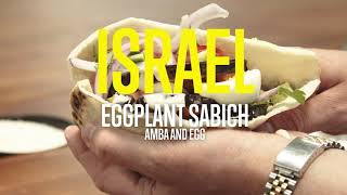 Best ever! ISRAELI STREET FOOD RECIPE - EGGPLANT SABICH
