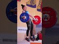 Giulia Miserendino 110kg / 242lb Snatch Slow Motion #weightlifting #slowmotion #snatch #shorts