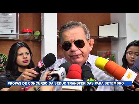 Provas de concurso da seduc transferidas para setembro