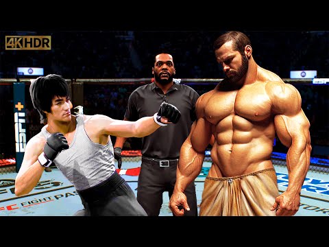 TRUE Bruce Lee vs. Young Heracles | EA Sports UFC 5