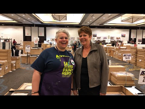 Jerry’s LIVE from Art of the Carolinas - Meet Sharon DiGiulio, the Queen of AOC!