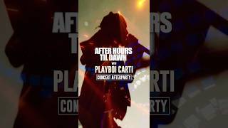 Playboi Carti TONIGHT Friday August 15th