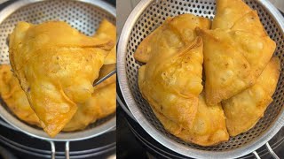 Mini Aloo Samosa  |Crispy Aloo Kay Samosay|  آلو سموسہ بنانے کا طریقہ @FoodCreationsByMarryam