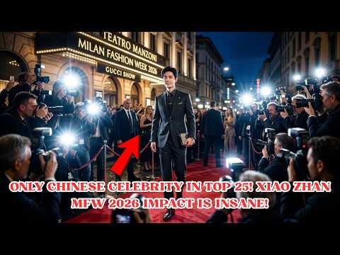 Xiao Zhan Dominates MFW 2026! Ranked Top 11 Worldwide – The Only Chinese Artist!