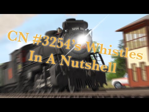 CN #3254's Whistles In A Nutshell