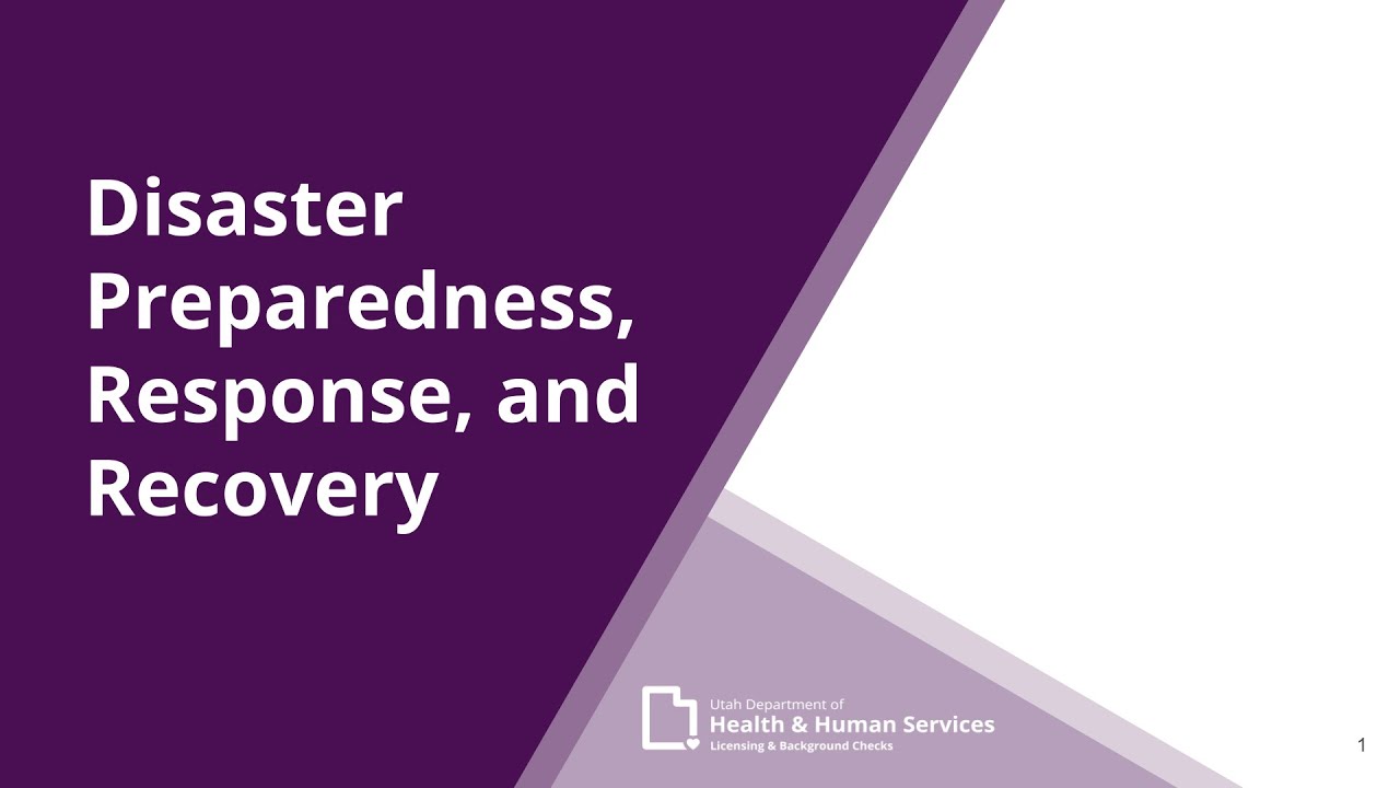 CCL - Disaster Preparedness, Response, and Recovery