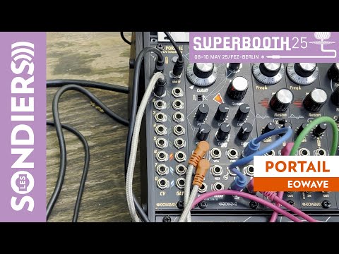EOWAVE PORTAIL : interface MIDI vers 8 CV / 8 Gate dynamiques avec Web App - SUPERBOOTH 2025
