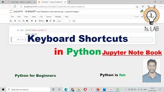Keyboard Shortcuts in Jupyter notebook #important shortcuts in Jupyter Notebook #python