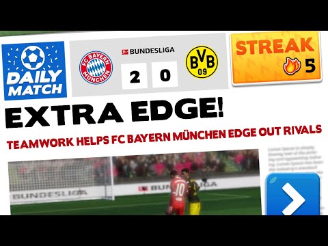 Streak - Score! Hero 2022 - Bayern Munchen Vs. Borussia Dortmund