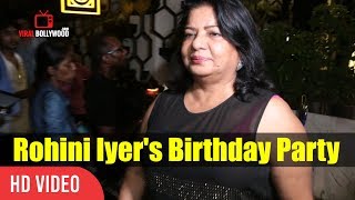 Priyanka Chopra MOM Madhu Chopra At Rohini Iyer's Birthday Party | Raindrop Media