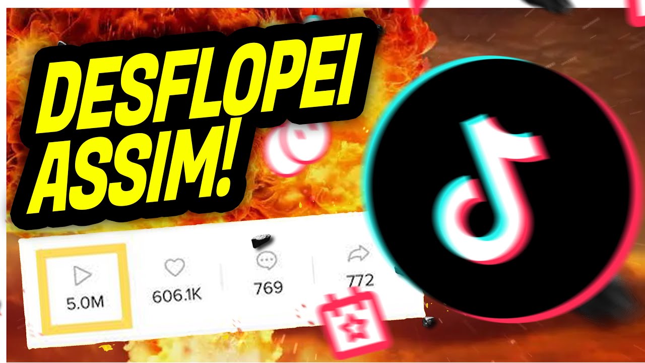 COMO DESFLOPAR NO TIKTOK | Funcionou pra mim
