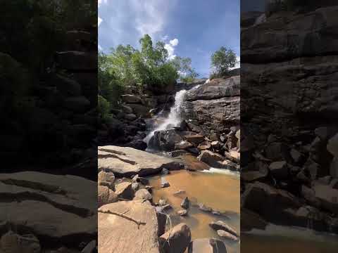 Cachoeira da fumaça em Minaçu Goiás #goiás #natureza #interiordegoias #lugareslindos #paisagem