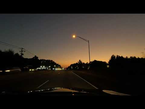 Drivelapse | Sunset Drive