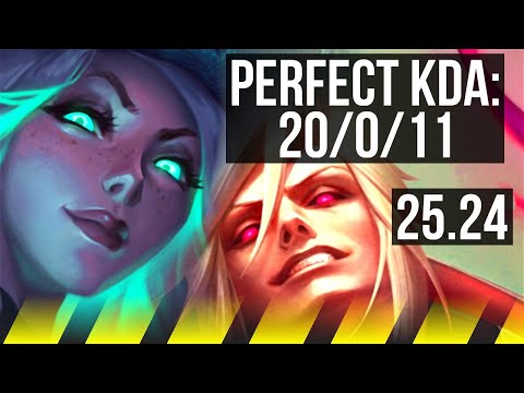 MISS FORTUNE & Amumu vs VLADIMIR & Evelynn (ADC) | Perfect KDA: 20/0/11 | EUW Master | 25.24