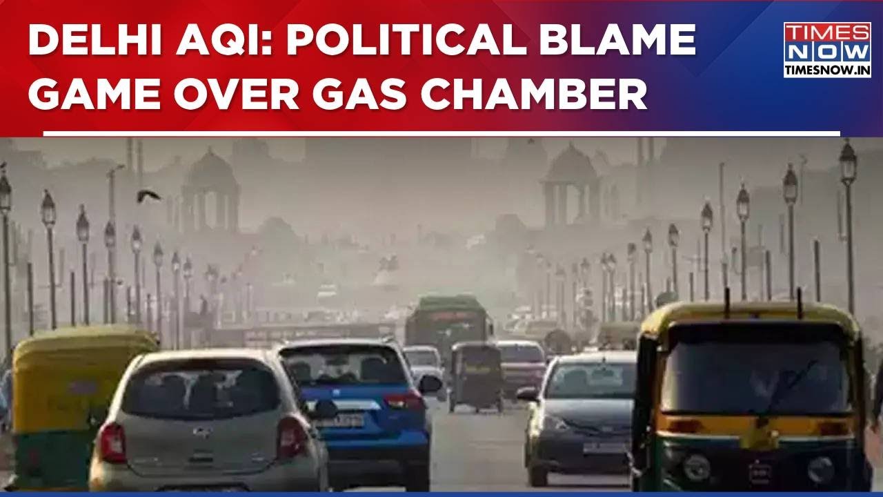 Delhi AQI Remains In 'Severe' Category; Political Blame Game Over Gas Chamber | Latest Updates