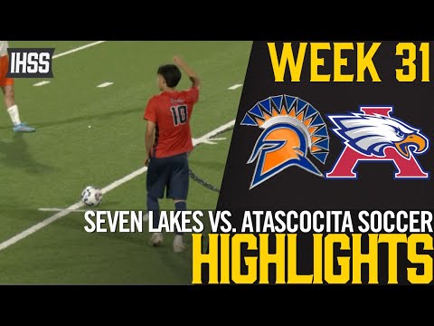 Atascocita vs Seven Lakes Boys Soccer Highlights | 6A Regional Semifinal