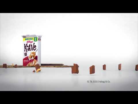 Kellogg's Krave Cereal Crates Commercial (2012-US)