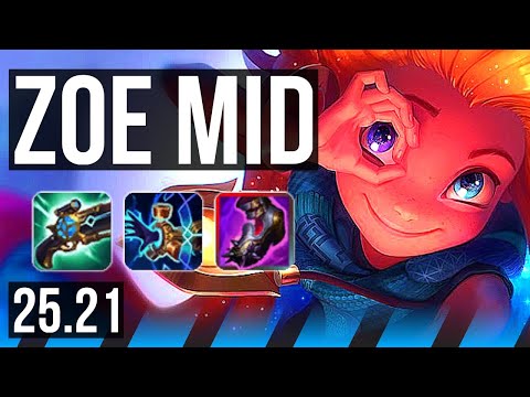 ZOE vs VIKTOR (MID) | Legendary | NA Grandmaster | 25.21