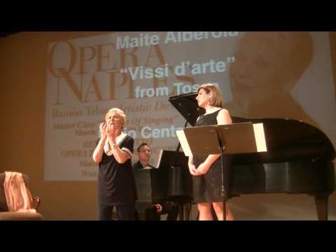 Maite Alberola Masterclass Renata Scotto 13 marzo 2017