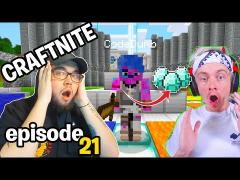 Craftnite: FIGHTING RANDUMB FOR DIAMONDS! - Episode #21
