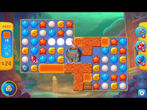 Fishdom 2021 - Level 6449   #playrix #fishdom #gaming6449