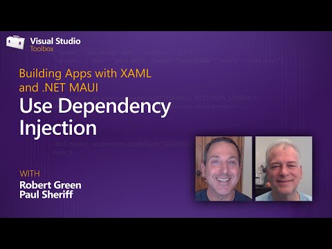 Use Dependency Injection (15 of 18) | Building Apps with XAML and .NET MAUI