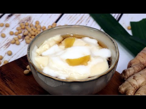 Tàu Hủ / Tào Phớ - Cách làm bằng đường nho e gelatina - Đơn giản, thơm mát |