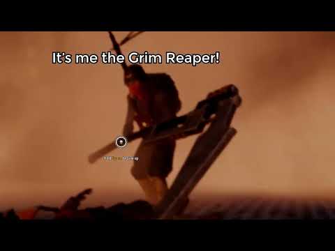 "It's me the Grim Reaper!" (@RubixRaptor)