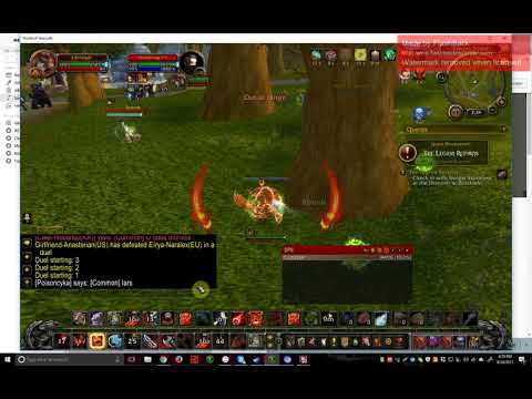Fury Warrior V Frost Mage World of Warcraft Legion PTR 7.3