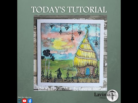 Welcome Home Pipin by Jo Rice - A Lavinia Stamps Tutorial