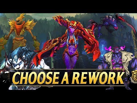 CHOOSE THE NEXT REWORK - Fiddlesticks Shyvana Nocturne Mundo Volibear VG Update - League of Legends