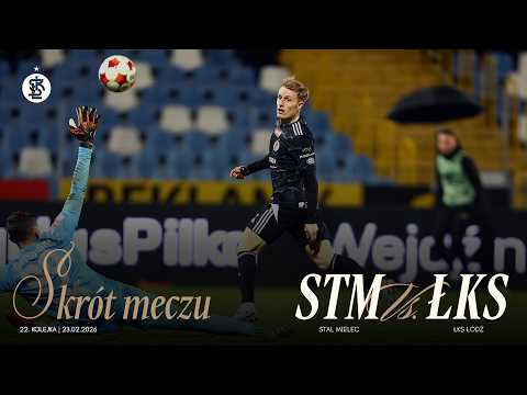 22K | SKRÓT MECZU | Stal Mielec - ŁKS Łódź 1:2
