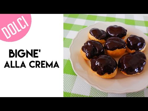 Bignè alla crema